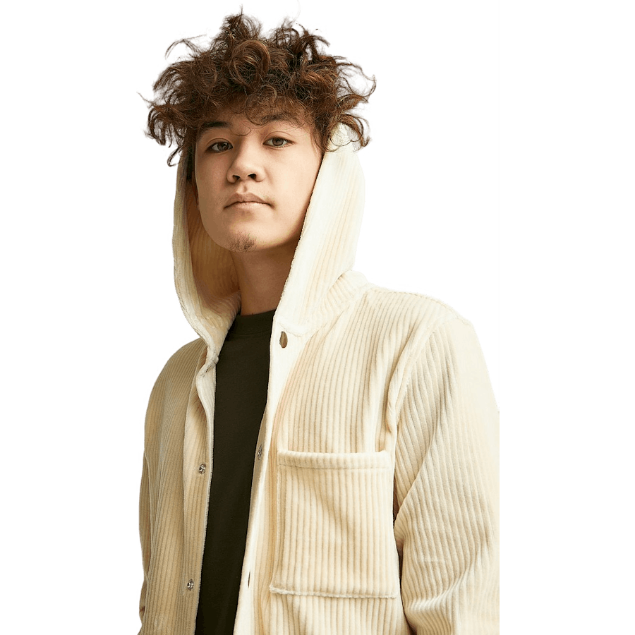 Soft Cord Hemd Beige