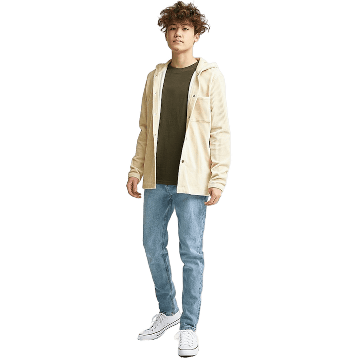 Soft Cord Hemd Beige
