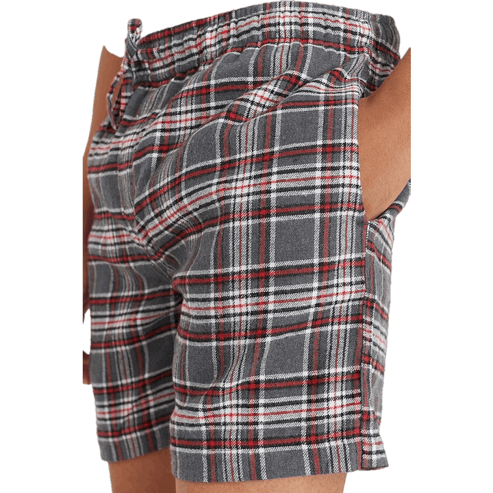 Pyjama Set With Shorts Black/grey
