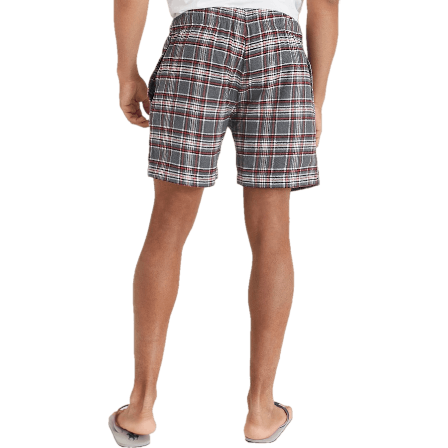 Pyjama Set With Shorts Black/grey