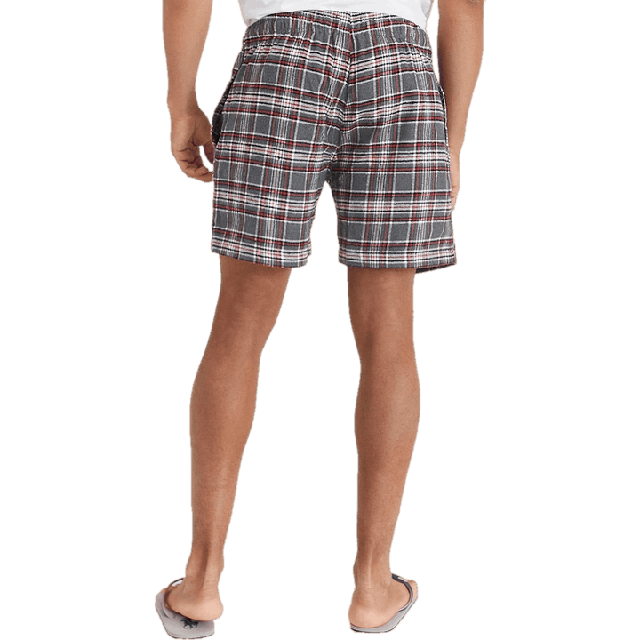 Pyjama Set With Shorts Black/grey