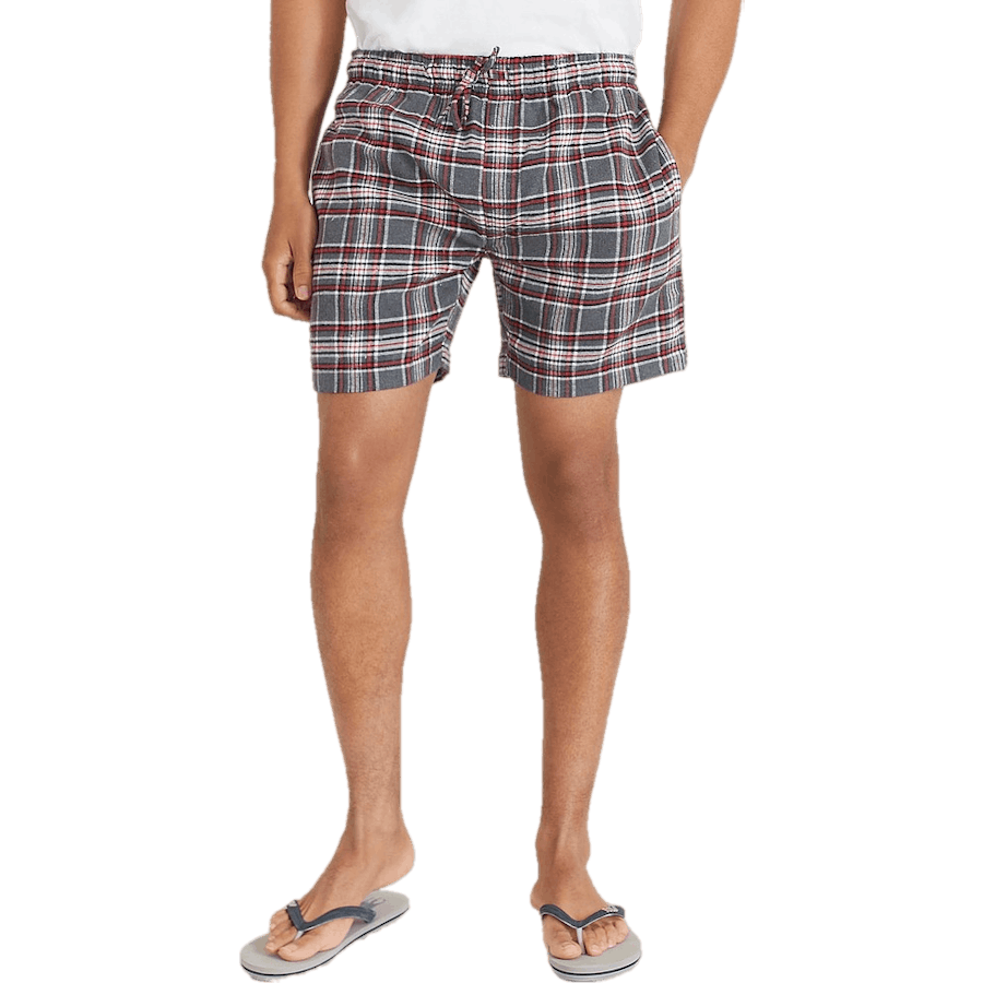 Pyjama Set With Shorts Black/grey