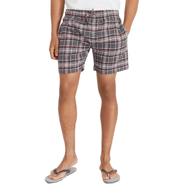 Pyjama Set With Shorts Black/grey