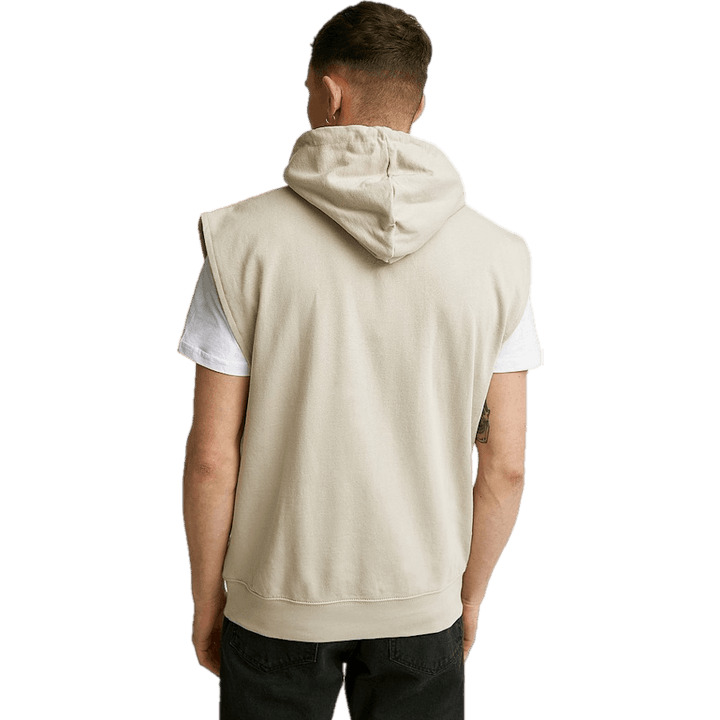 Hooded Vest Sand