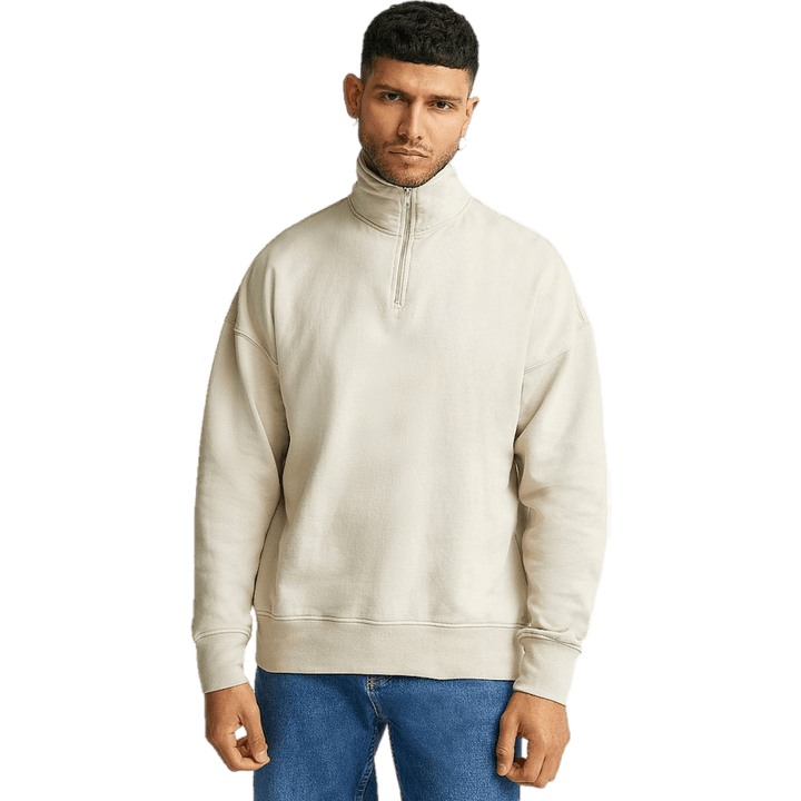 Maglione Studio 1/2 Zip Sabbia