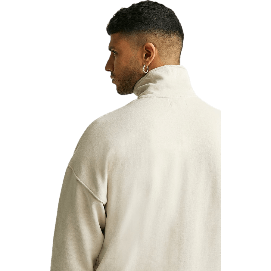 Maglione Studio 1/2 Zip Sabbia