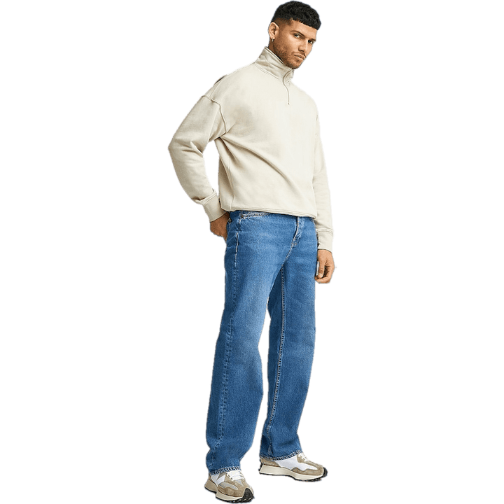 Maglione Studio 1/2 Zip Sabbia