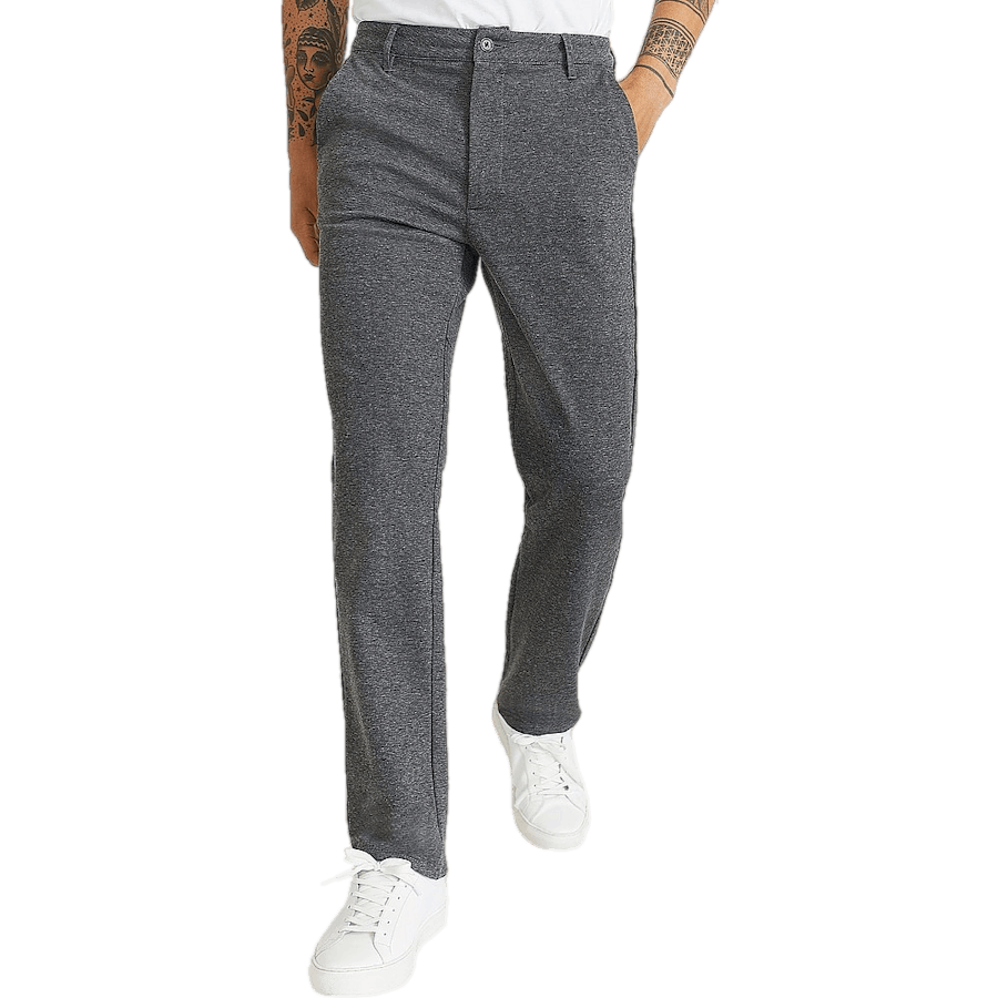 Soft Straight Chino Dark Grey