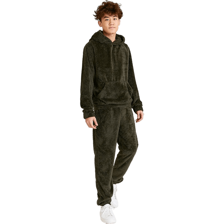 Teddy Sweatpants Green