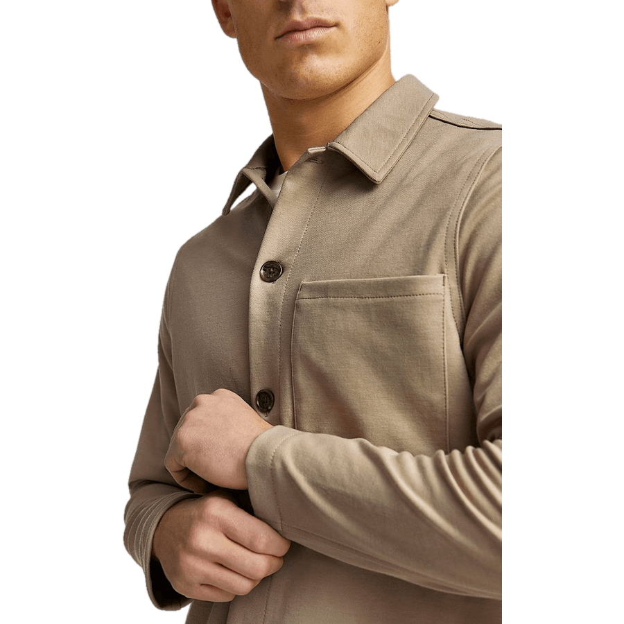 New Soft Overshirt Beige