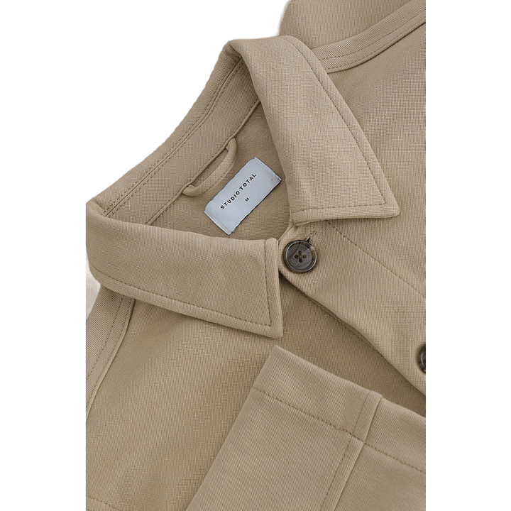 New Soft Overshirt Beige