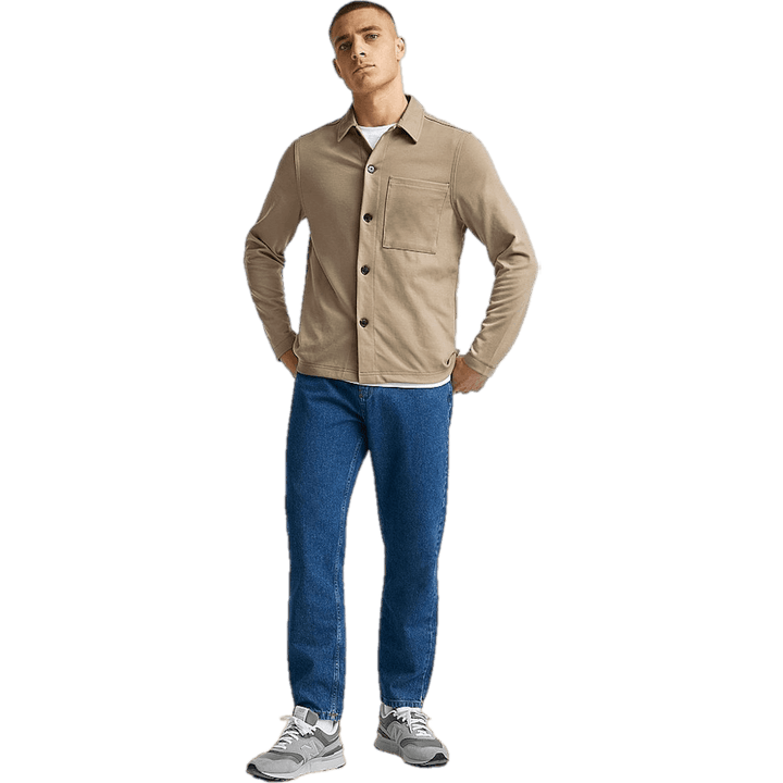 New Soft Overshirt Beige