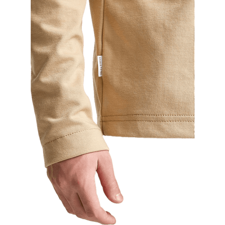 Soft Relaxed Overshirt Beige