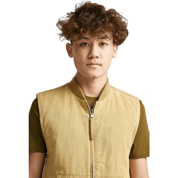 Utility Vest Greige