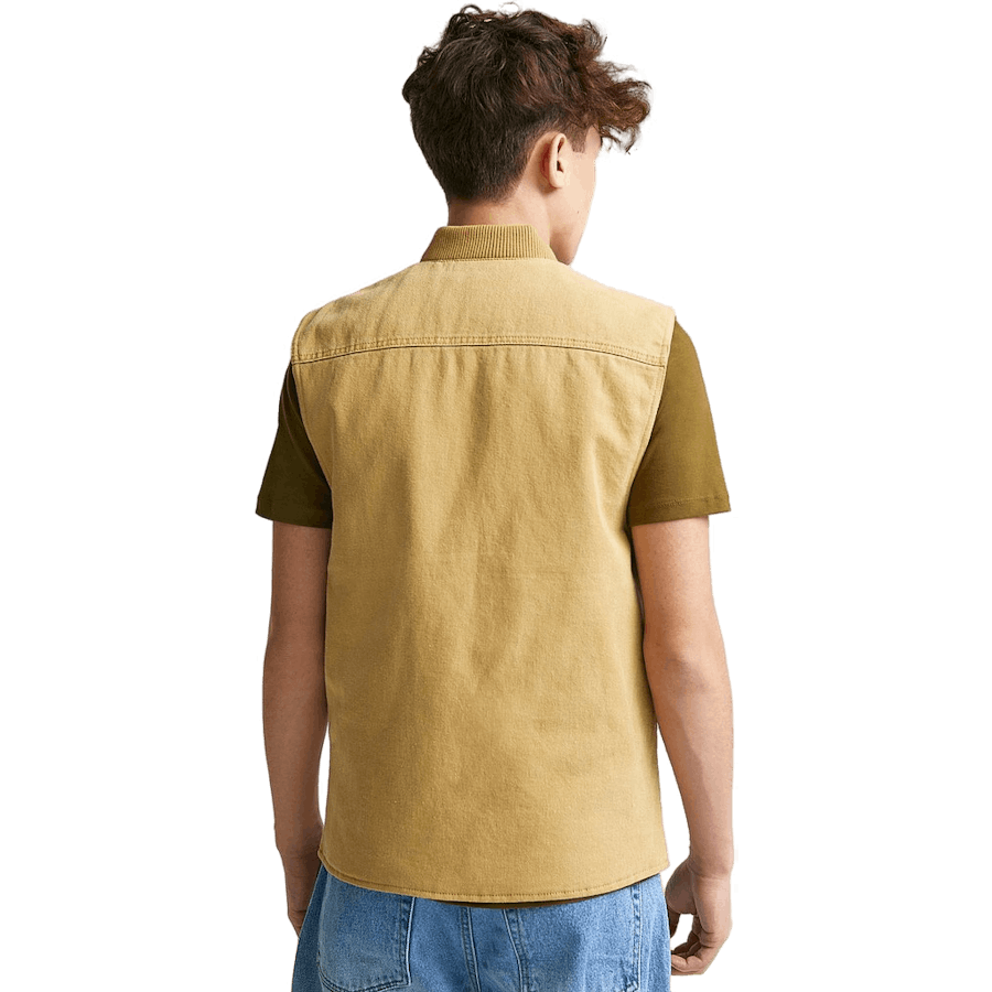Utility Vest Greige