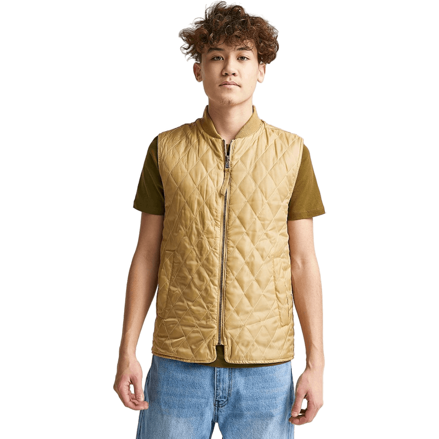 Utility Vest Greige