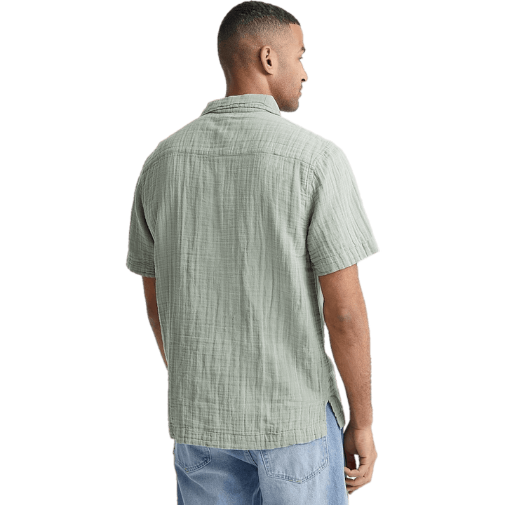 Soft Half Placket Shirt Dk Mint