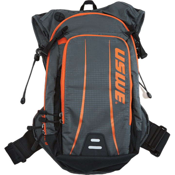 Mochila de hidratación Airborne 9 Gris/naranja