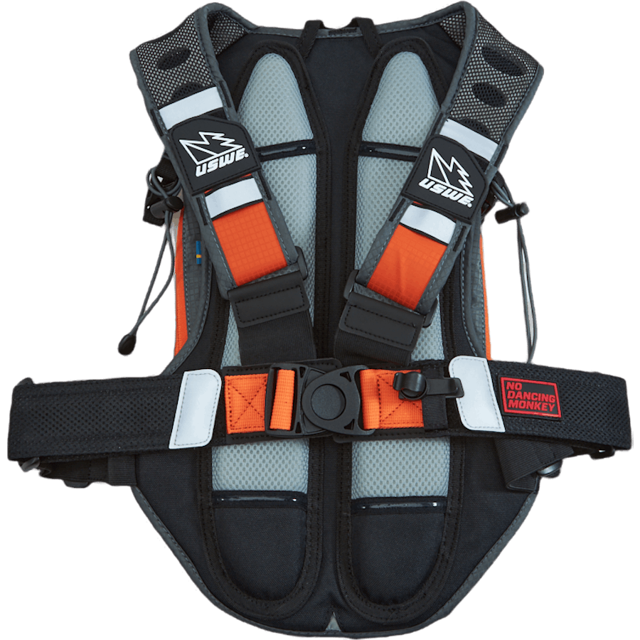 Mochila de hidratación Airborne 9 Gris/naranja