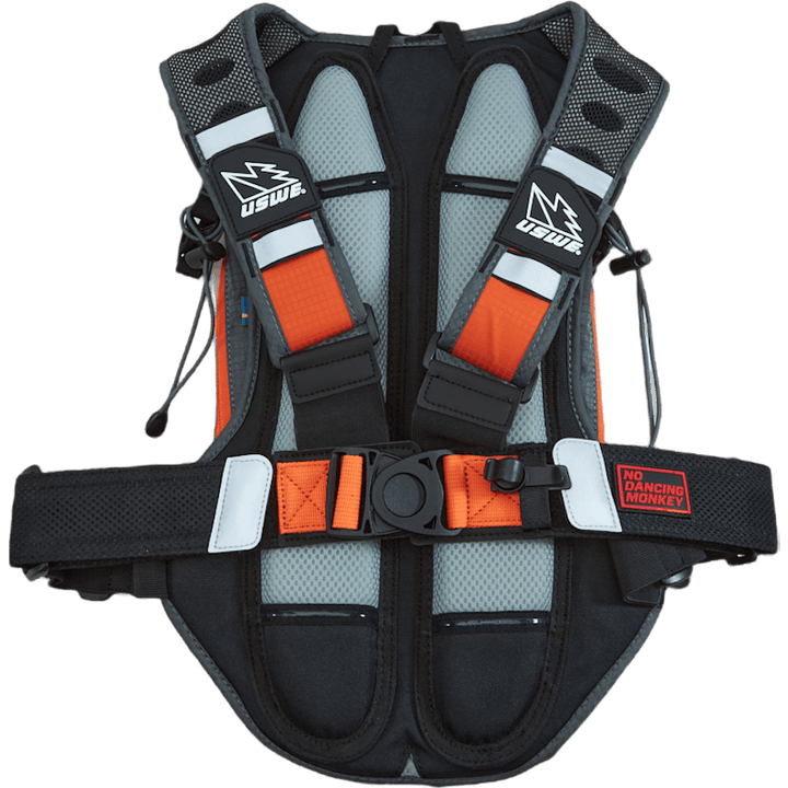 Mochila de hidratación Airborne 9 Gris/naranja