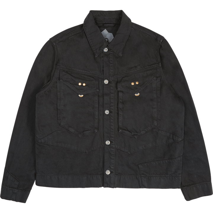 Jeansjacke Anthrazitgrau