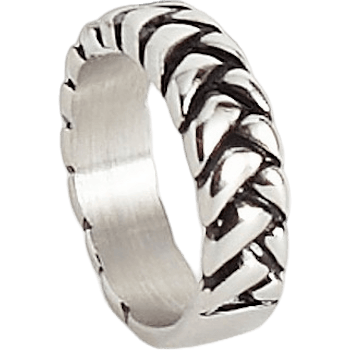 Ring Steel Silver Steel