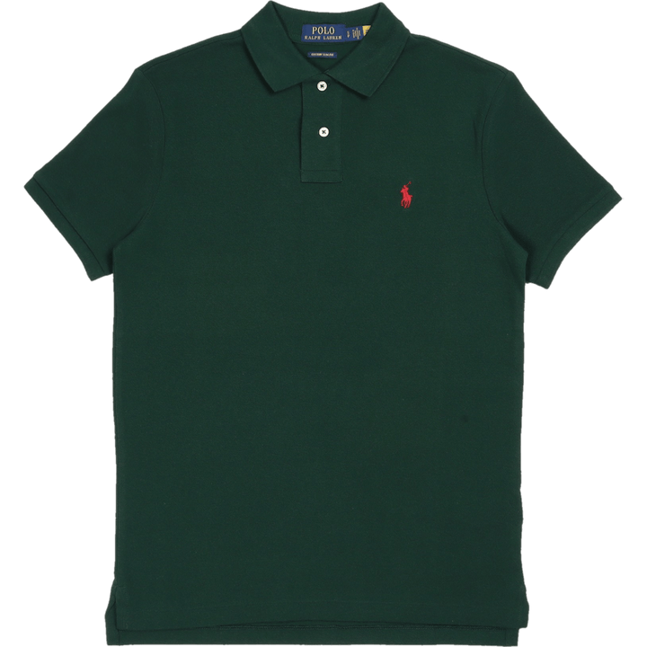 Polo Ralph Lauren Custom Slim Fit Mesh Polo Shirt