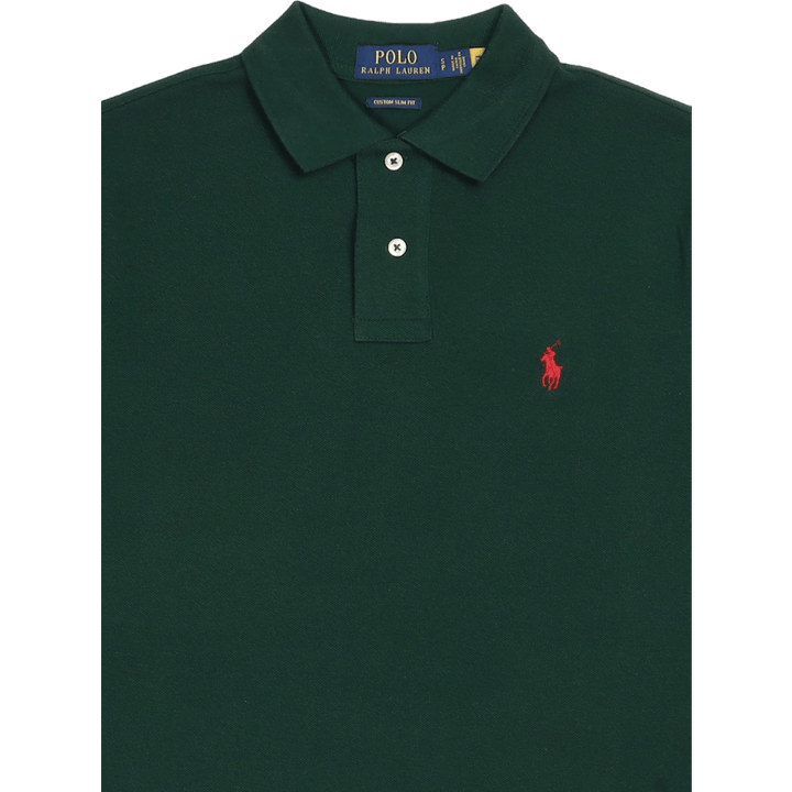 Polo Ralph Lauren Custom Slim Fit Mesh Polo Shirt