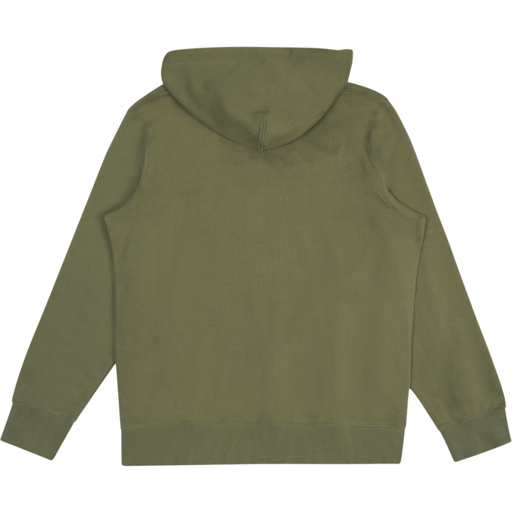 Slogan_hoodie Deep Lichen