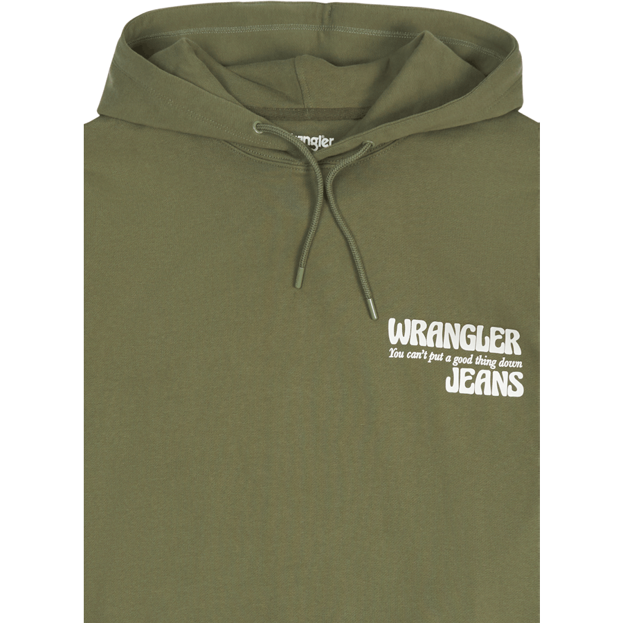 Slogan_hoodie Deep Lichen