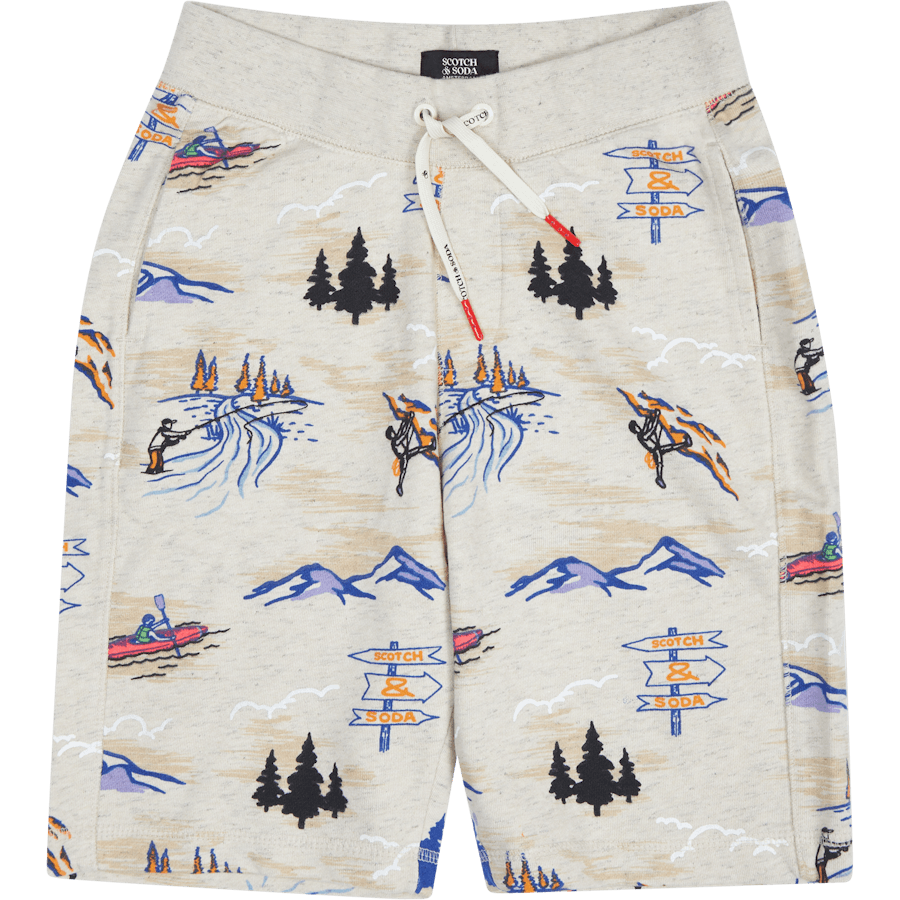 All-over Printed Sweatshorts Combo A