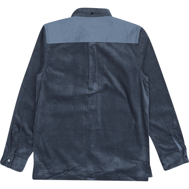 Normale Passform- Kontrast Twill Qu Steel