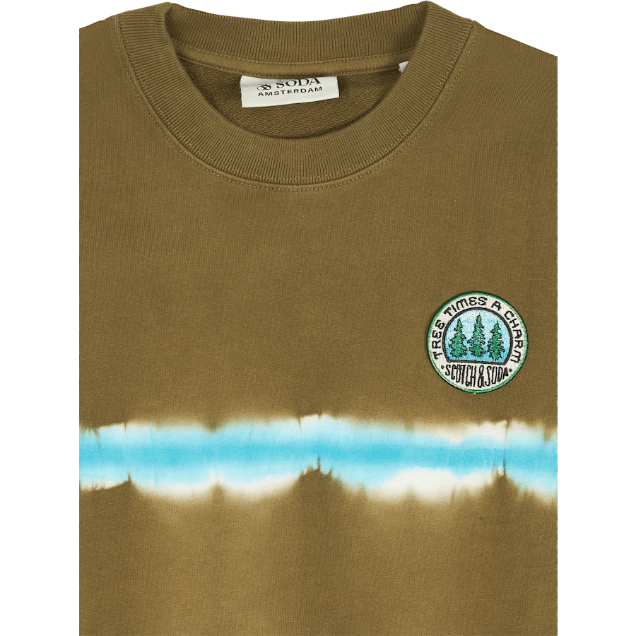 Tie-dye Ronde hals Sweatshirt Combo T
