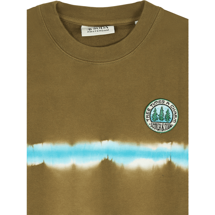 Tie-dye Ronde hals Sweatshirt Combo T