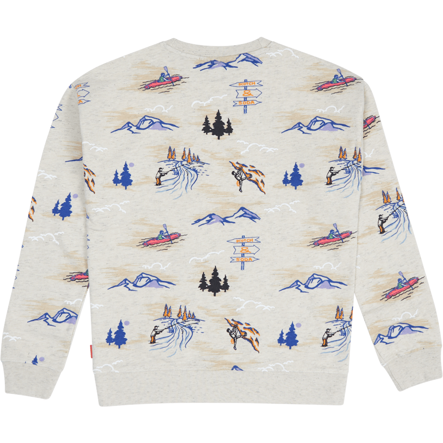 Swea Combo stampato all-over con girocollo A