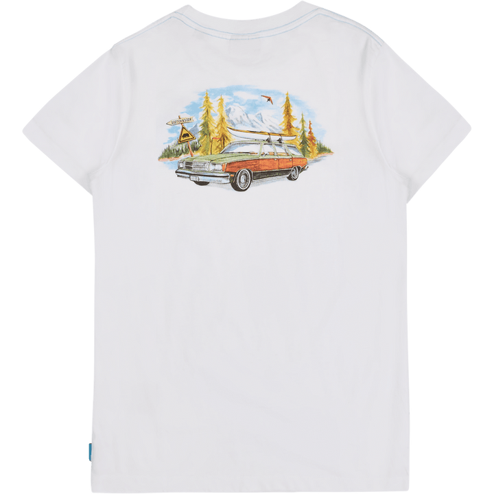 Regular-fit Short-sleeved Artw Off White