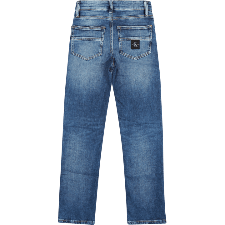 Regular Straight Hl Mid Blue 1a4 - High Low Mid Blue