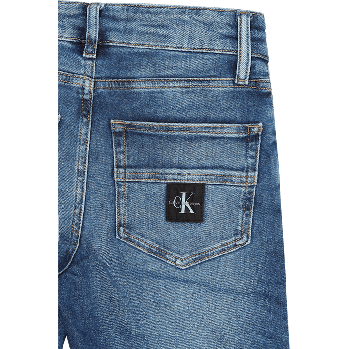 Regular Straight Hl Mid Blue 1a4 - High Low Mid Blue
