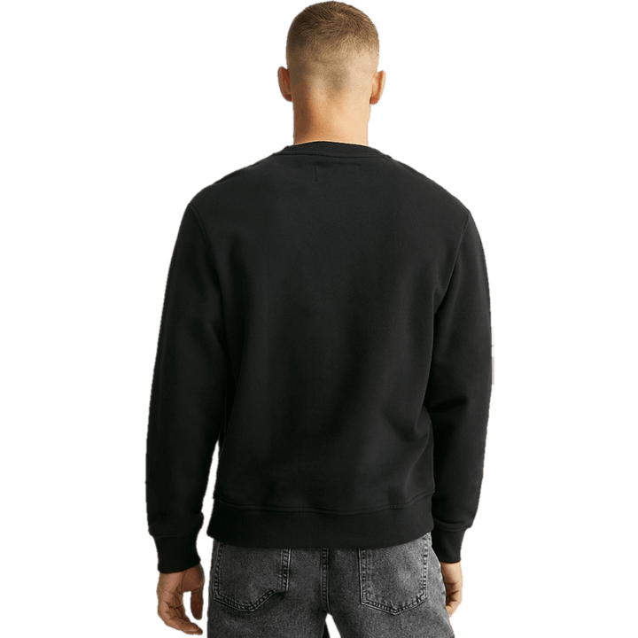 Calvin Klein Stacked Logo Crew Neck Beh
