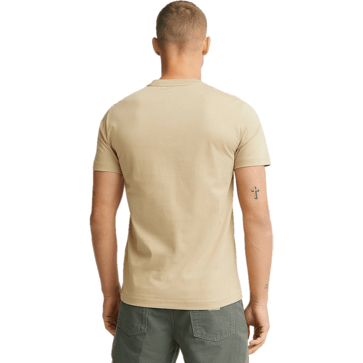 Modern Front Logo T-shirt Pf2 - Travertine