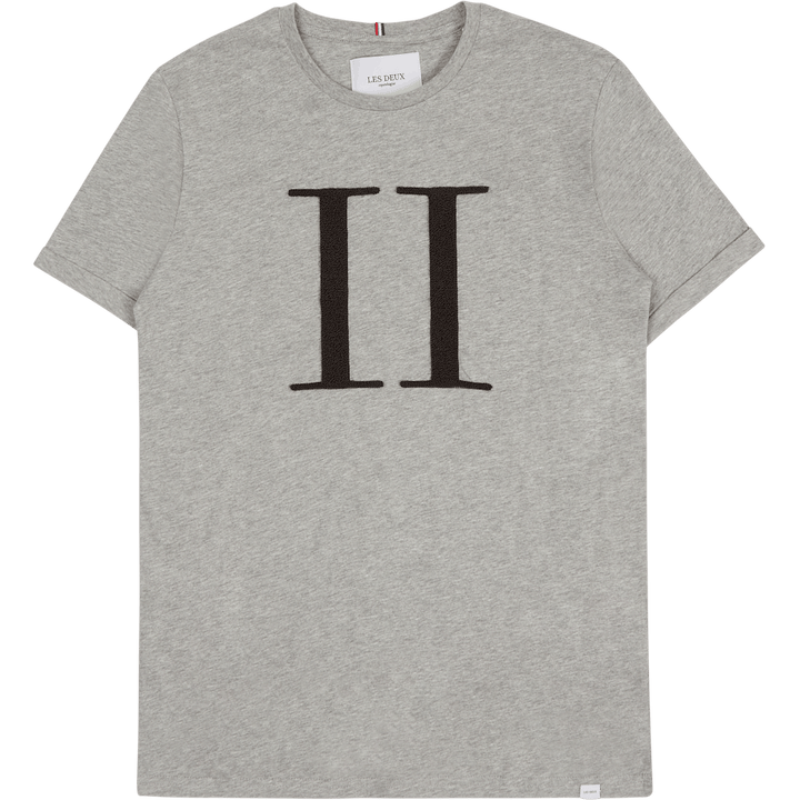 Les Deux Encore Bouclé T-shirt raven