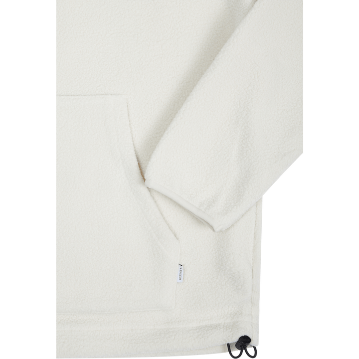 Duncan Pile Halfzip Sweatshirt Ivory