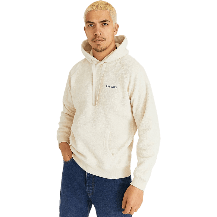 Duncan Pile Hoodie Ivory