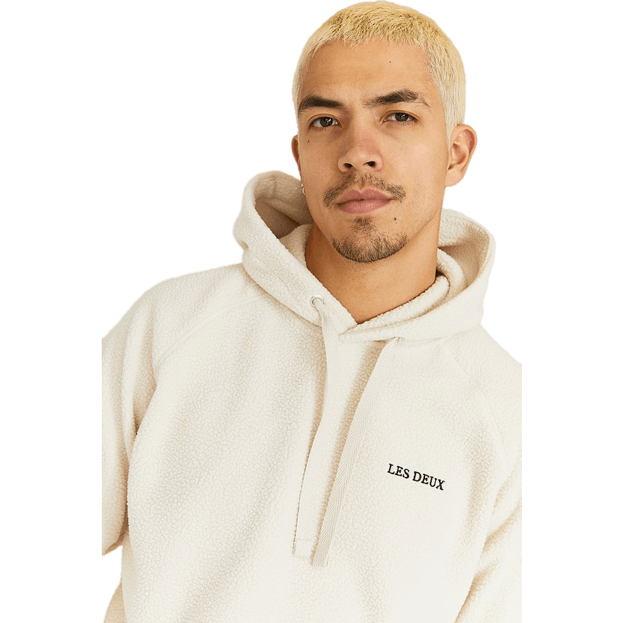 Duncan Pile Hoodie Ivory
