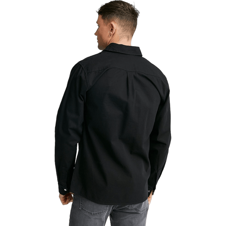 Laurel Twill Hybrid Shirt Black