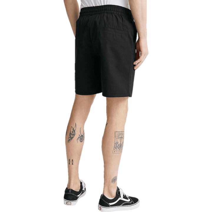 Otto Twill Shorts Black