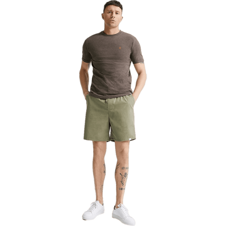 Otto Twill Shorts Lichen Green