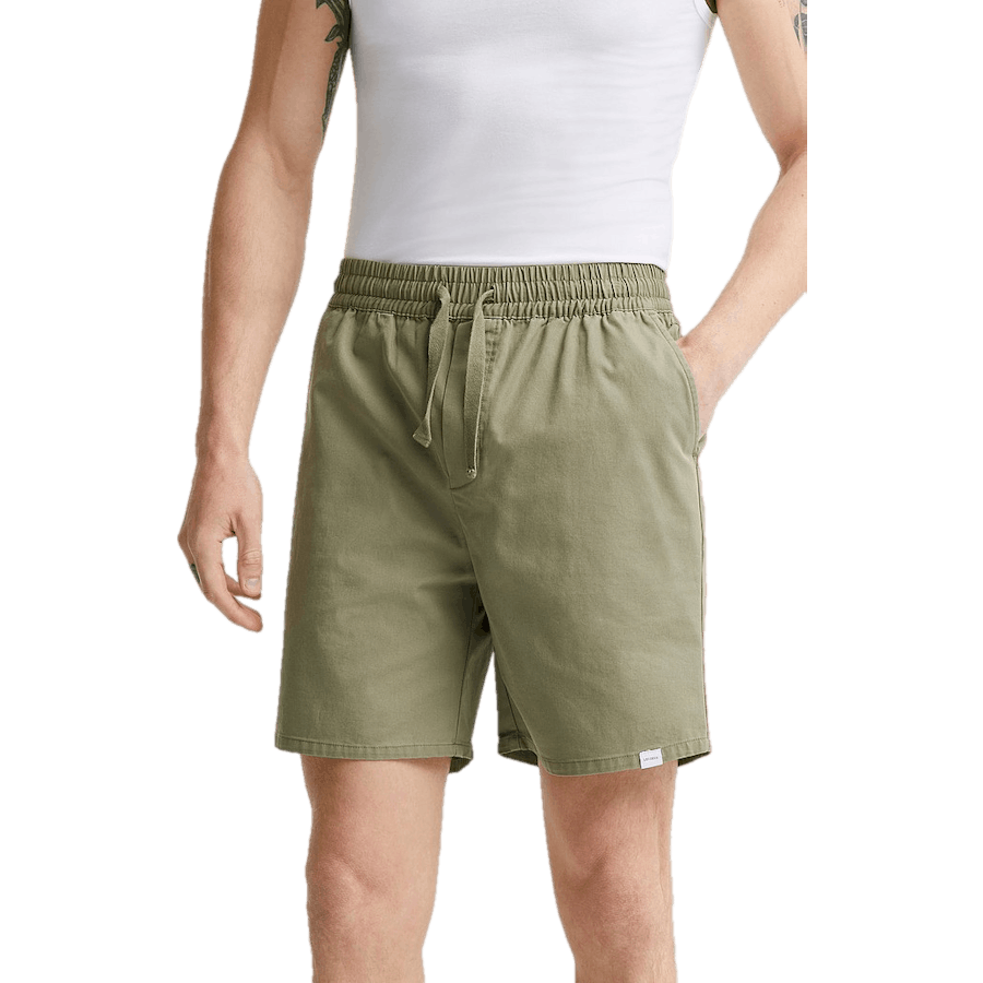 Otto Twill Shorts Lichen Green