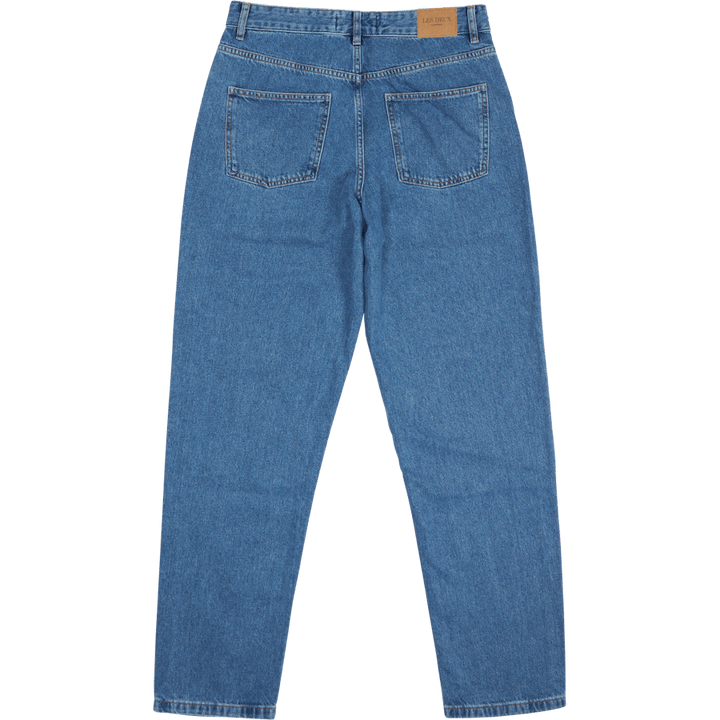 Les Deux Ryder Relaxed Fit Jeans Medium Indigo Wash
