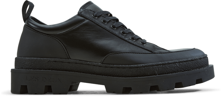 Tanner Leather Sneaker Musta/musta